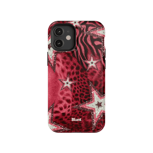 Crimson Starfall iPhone Case - Blunt Cases