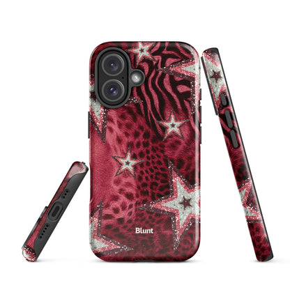 Crimson Starfall iPhone Case - Blunt Cases