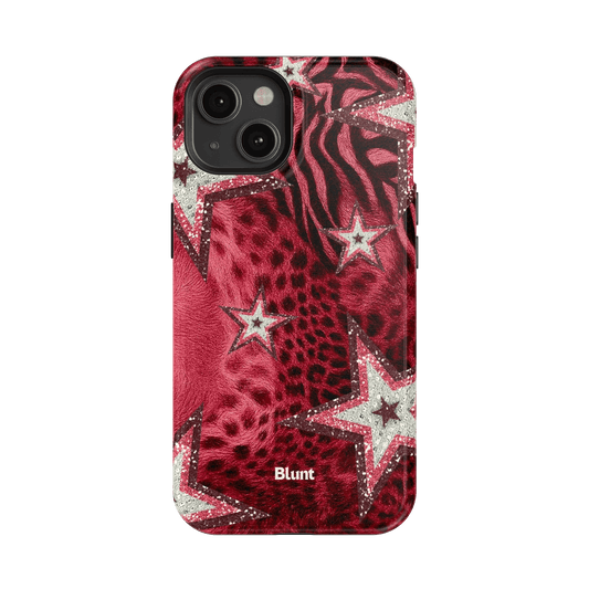 Crimson Starfall iPhone Case - Blunt Cases