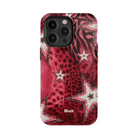Crimson Starfall iPhone Case - Blunt Cases
