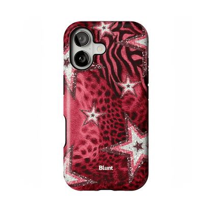 Crimson Starfall iPhone Case - Blunt Cases