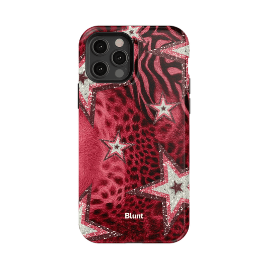 Crimson Starfall iPhone Case - Blunt Cases