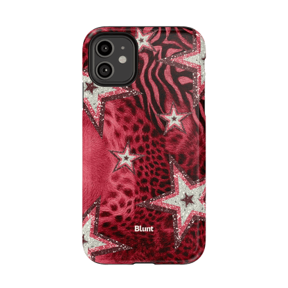 Crimson Starfall iPhone Case - Blunt Cases