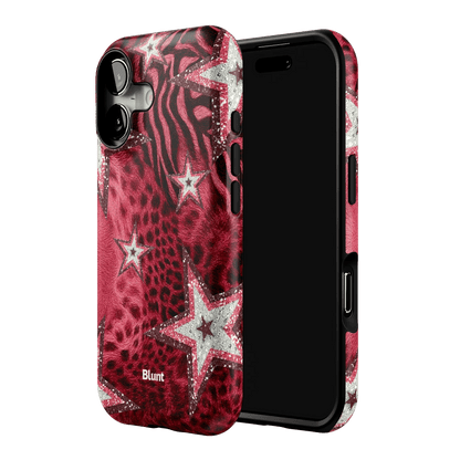 Crimson Starfall iPhone Case - Blunt Cases