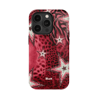 Crimson Starfall iPhone Case - Blunt Cases