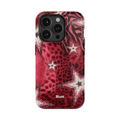 Crimson Starfall iPhone Case - Blunt Cases