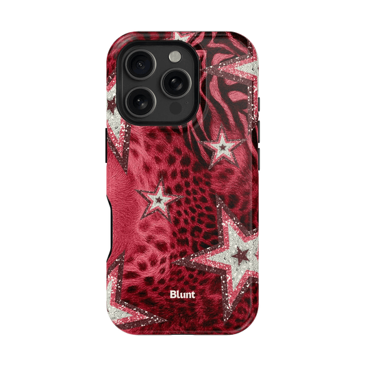 Crimson Starfall iPhone Case - Blunt Cases