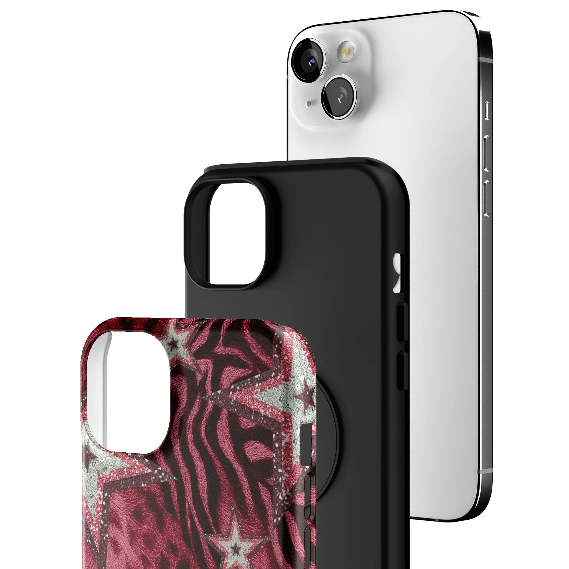 Crimson Starfall iPhone Case gallery - Iphone_14_Mini_Air_Plus_3