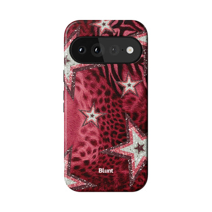 Crimson Starfall Pixel Case - Blunt Cases