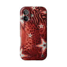 Crimson Starfall Statement iPhone Case