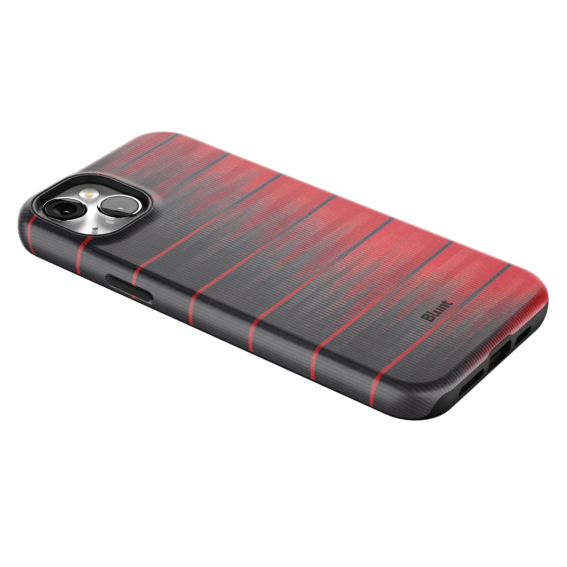 Crimson Stripe iPhone Case gallery - Iphone_14_Mini_Air_Plus_2