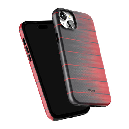 Crimson Stripe iPhone Case gallery - Iphone_14_Mini_Air_Plus_6