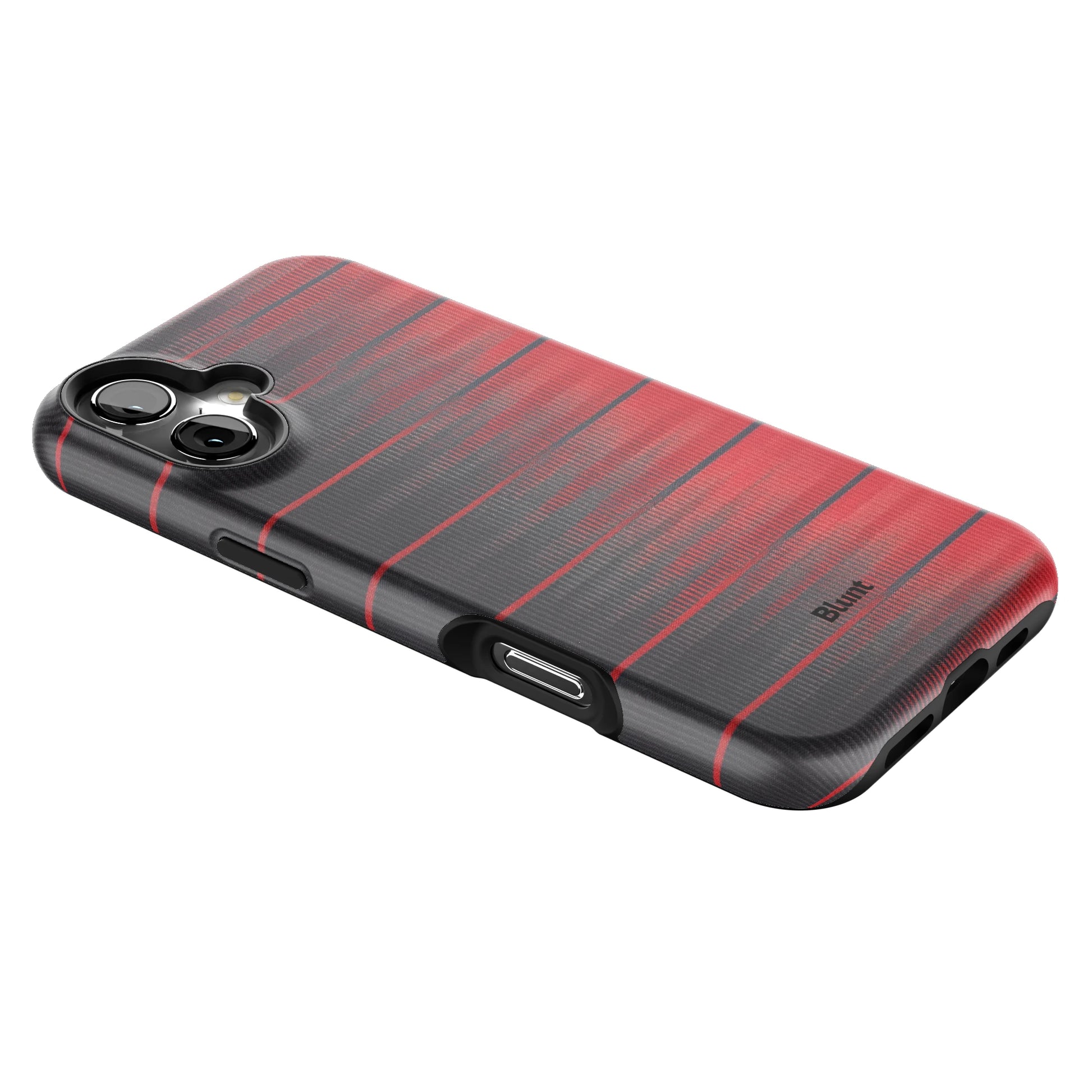 Crimson Stripe iPhone Case gallery - Iphone_16_Mini_Air_Plus_2
