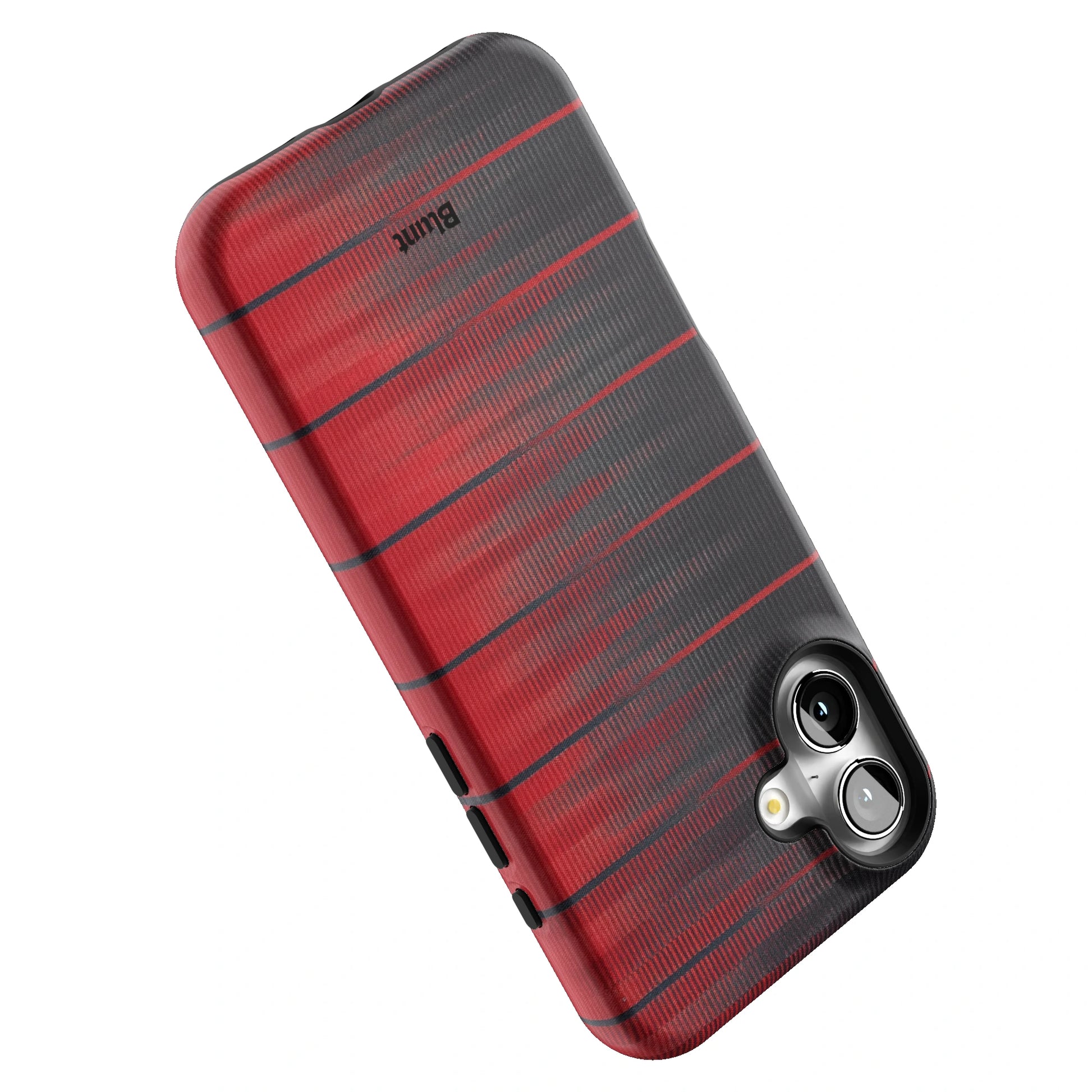 Crimson Stripe iPhone Case gallery - Iphone_16_Mini_Air_Plus_5
