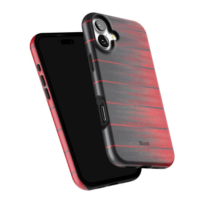 Crimson Stripe iPhone Case gallery - Iphone_16_Mini_Air_Plus_6