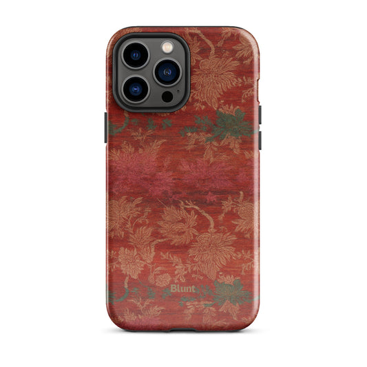 Crimson Tapestry iPhone Case - Blunt Cases