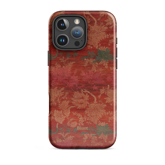 Crimson Tapestry iPhone Case - Blunt Cases