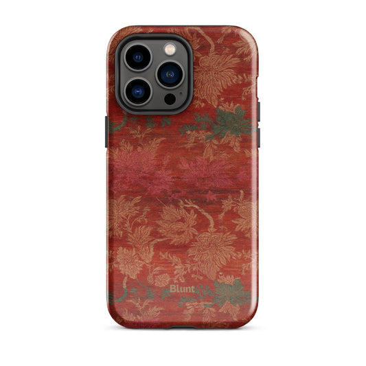 Crimson Tapestry iPhone Case - Blunt Cases
