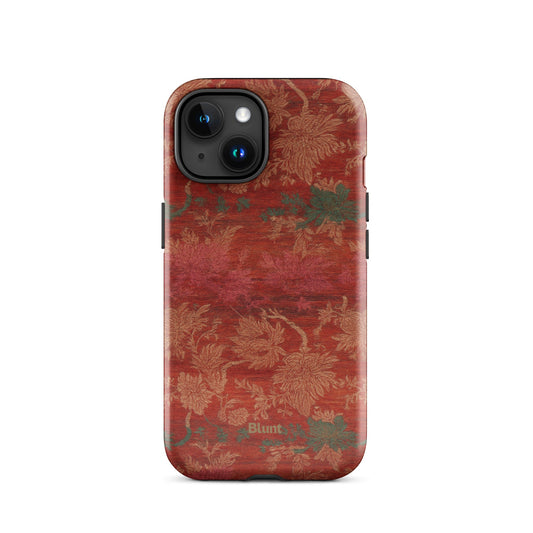 Crimson Tapestry iPhone Case - Blunt Cases