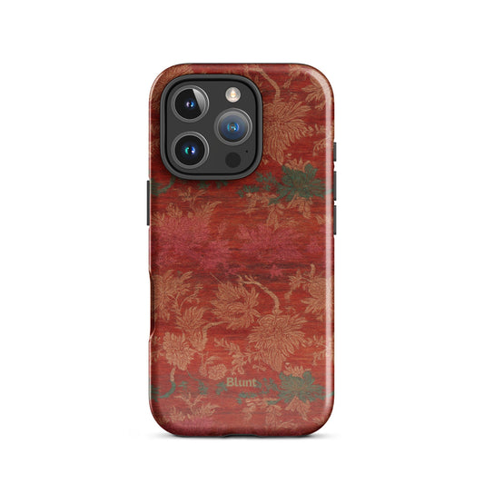 Crimson Tapestry iPhone Case - Blunt Cases