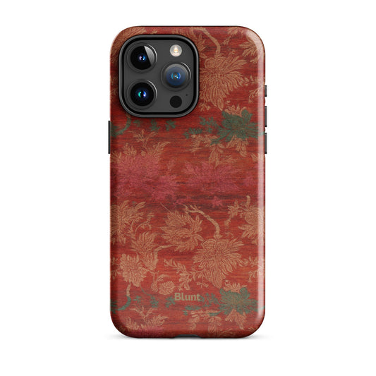 Crimson Tapestry iPhone Case - Blunt Cases