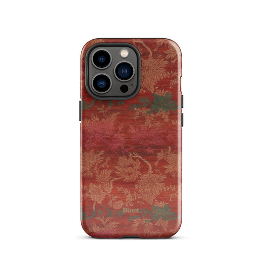 Crimson Tapestry iPhone Case - Blunt Cases