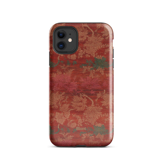 Crimson Tapestry iPhone Case - Blunt Cases