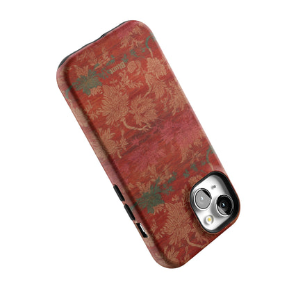 Crimson Tapestry iPhone Case gallery - Iphone_15_Iphone_5