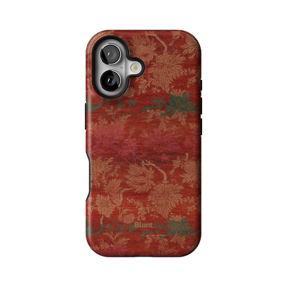 Crimson Tapestry iPhone Case gallery - Iphone_16_Iphone_1