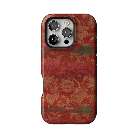 Crimson Tapestry iPhone Case gallery - Iphone_16_Pro_1