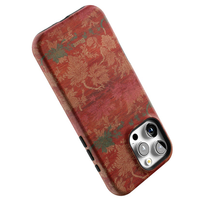 Crimson Tapestry iPhone Case gallery - Iphone_16_Pro_Max_5