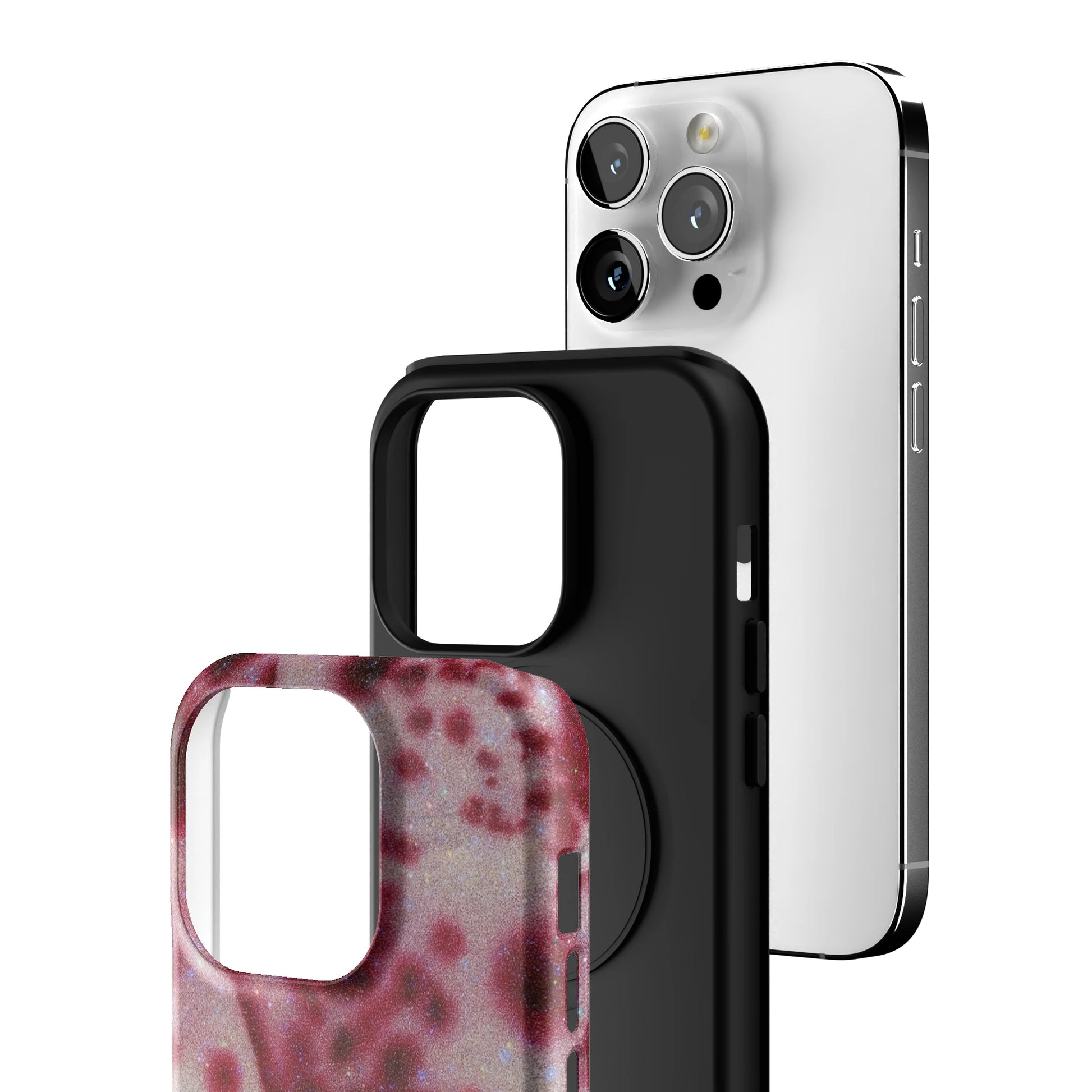 Crimson Veil iPhone Case gallery - Iphone_14_Pro_3