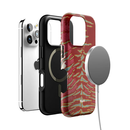 Crimson Veins iPhone Case gallery - Iphone_16_Pro_4