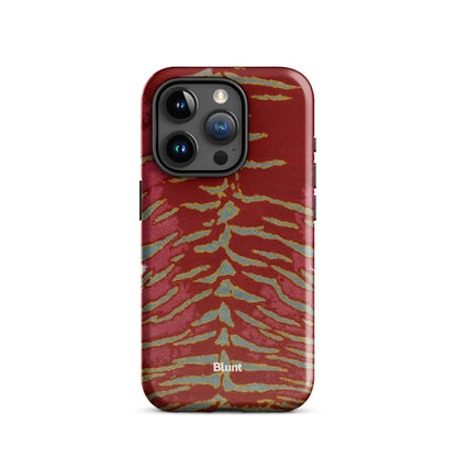 Crimson Veins iPhone Case - Blunt Cases