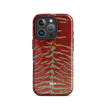 Crimson Veins iPhone Case - Blunt Cases