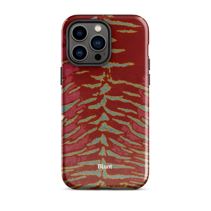 Crimson Veins iPhone Case - Blunt Cases