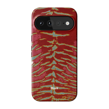 Crimson Veins Pixel Case - Blunt Cases