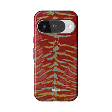 Crimson Veins Pixel Case