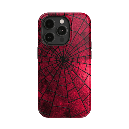 Crimson Web iPhone Case - Blunt Cases