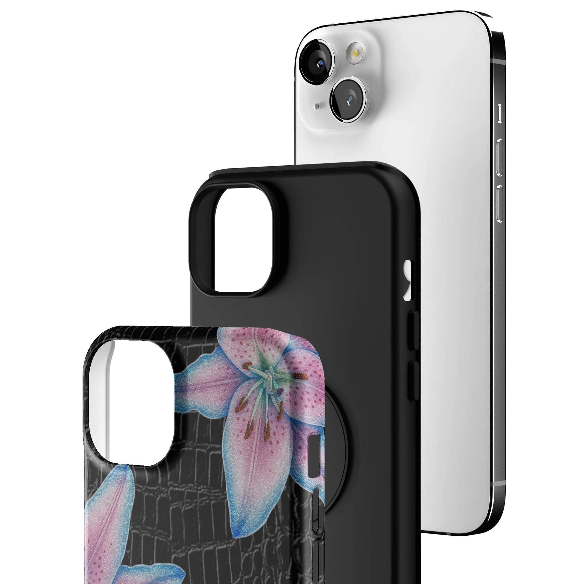 Croc Bloom iPhone Case gallery - Iphone_14_Mini_Air_Plus_3