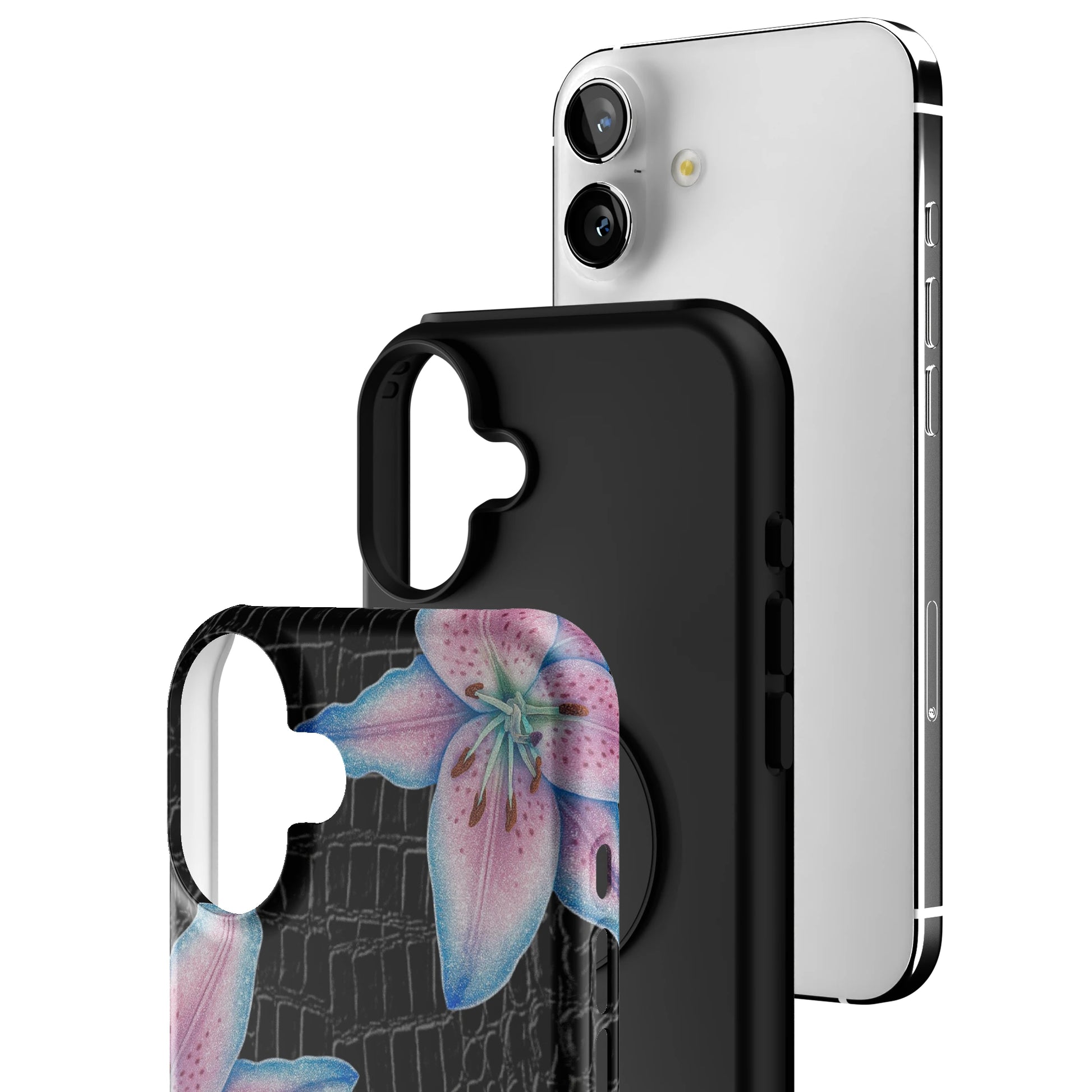 Croc Bloom iPhone Case gallery - Iphone_16_Mini_Air_Plus_3