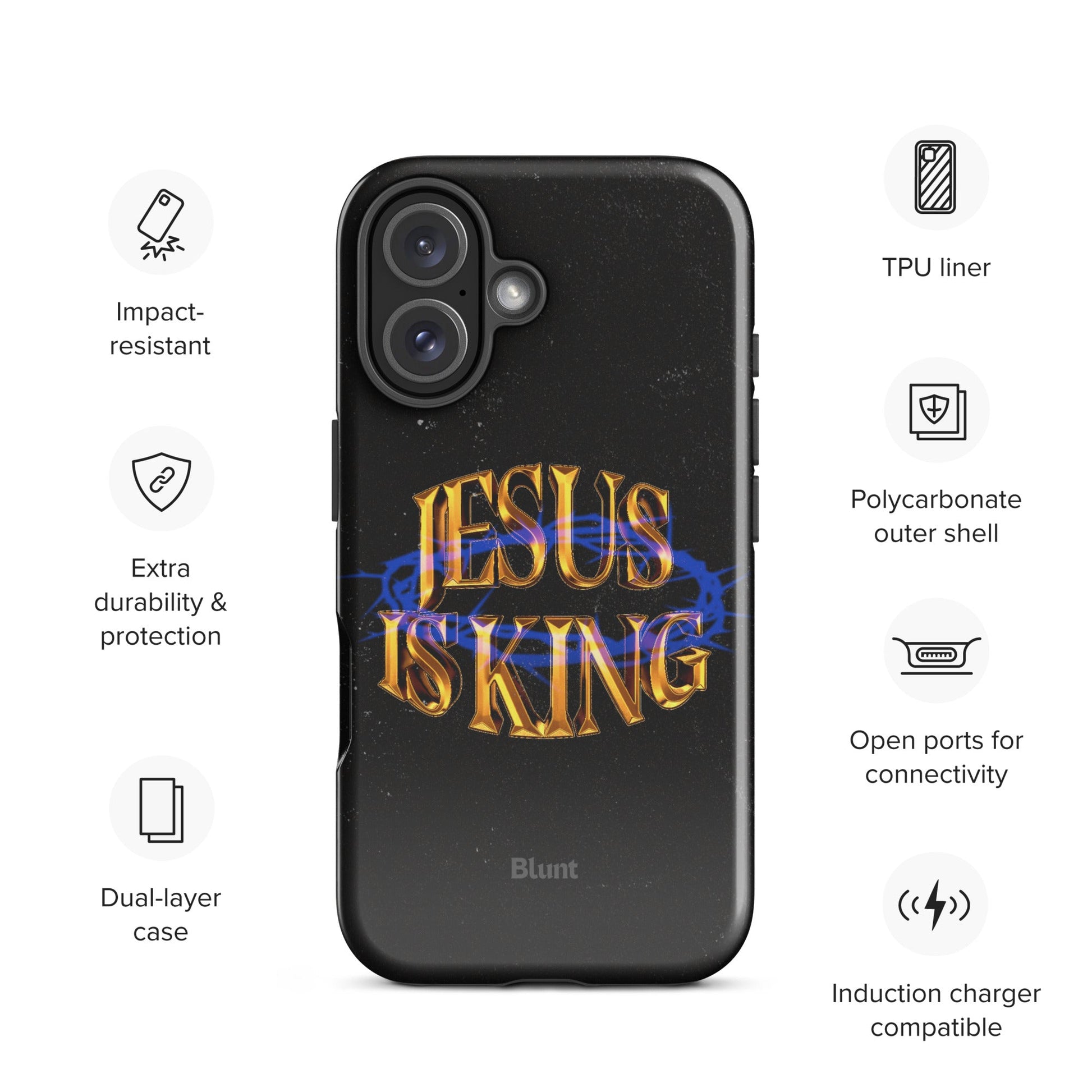 Crowned Truth iPhone Case - Blunt Cases