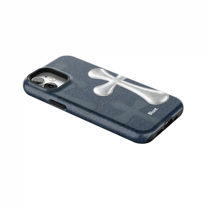 Silver-Patch-iphone-case-iPhone 12 Mini-2