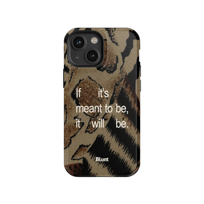 Meant To Be iPhone Case