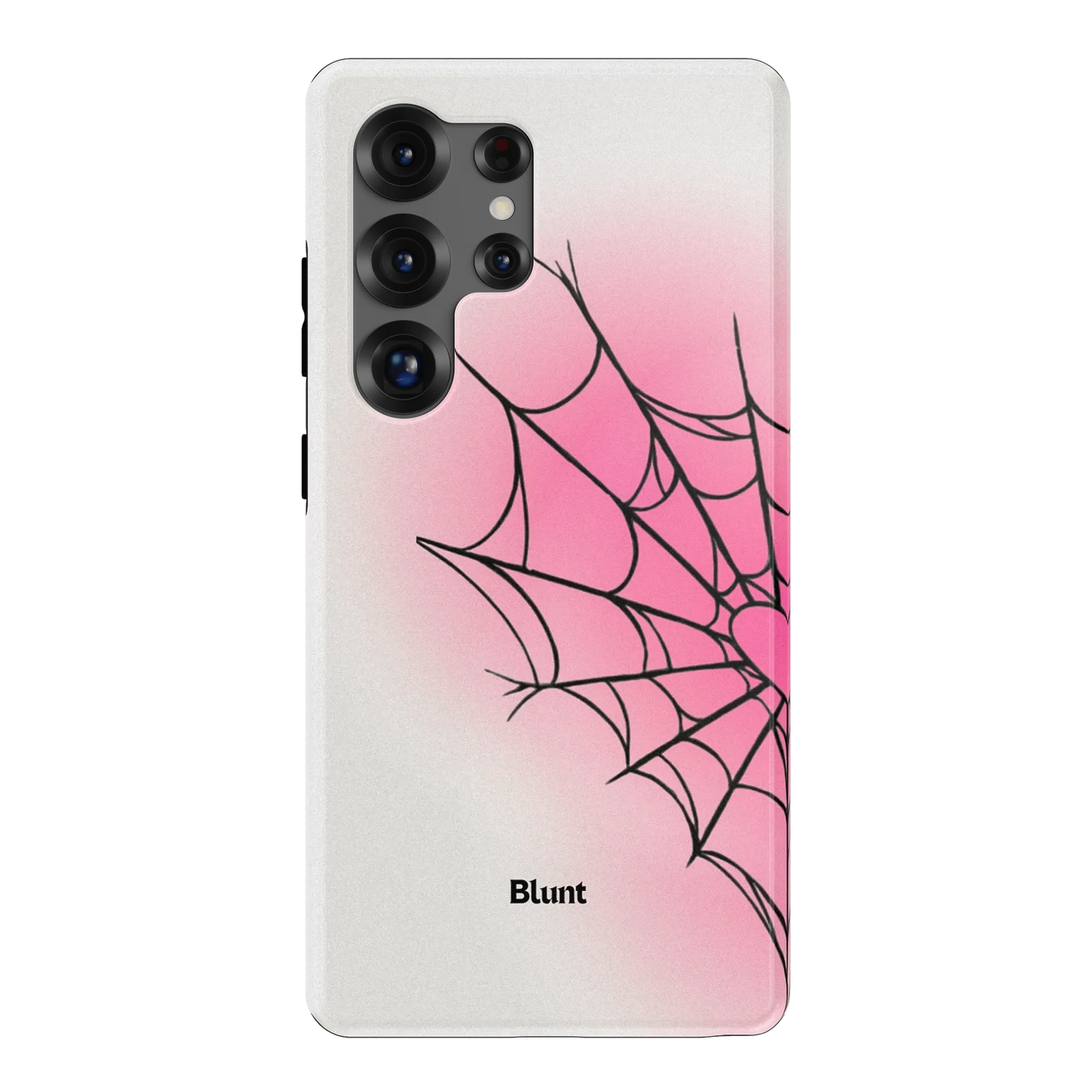 White Pink Web Samsung Case