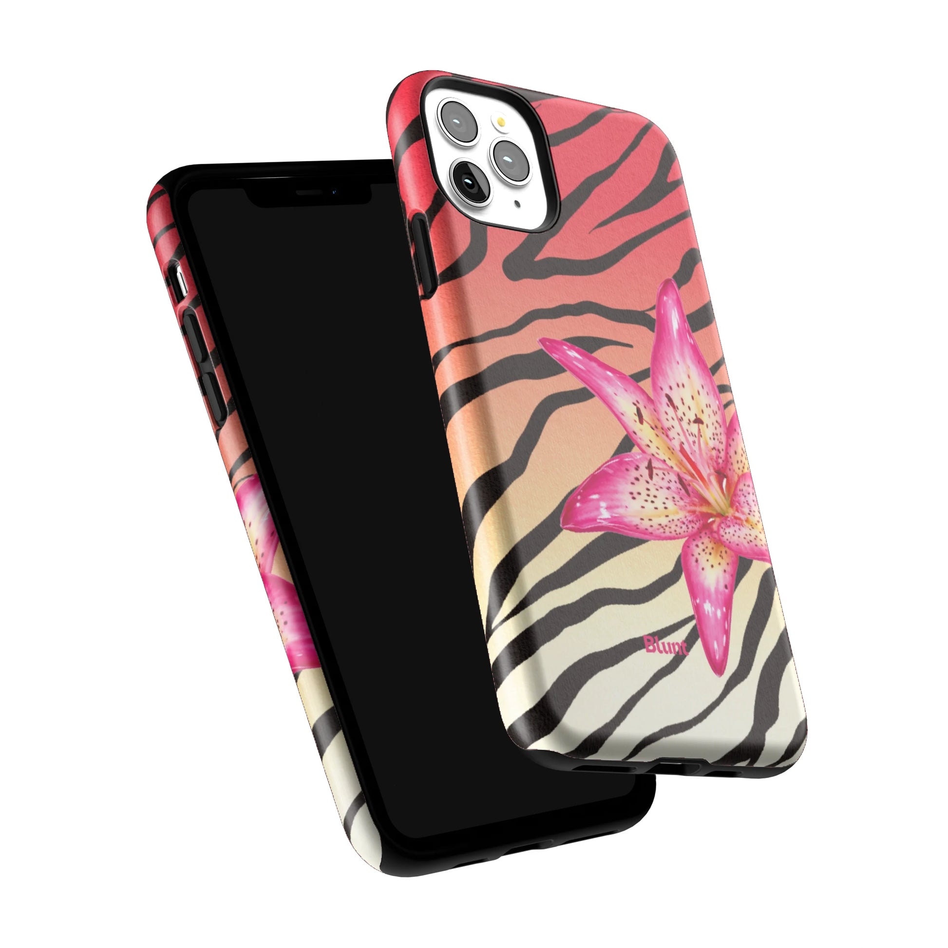 Striped-Lilly-iphone-case-iPhone 11 Pro Max-5