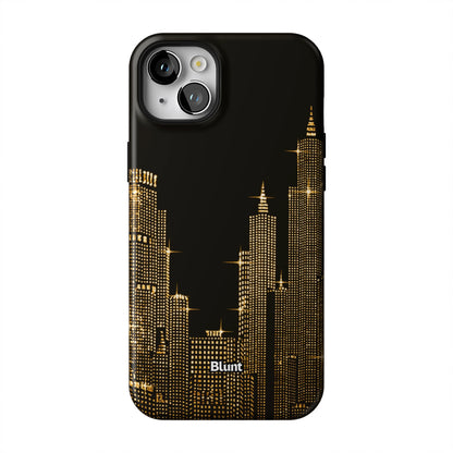 Gold-NYC--SKYELINE-iphone-case-iPhone 14 Plus-1