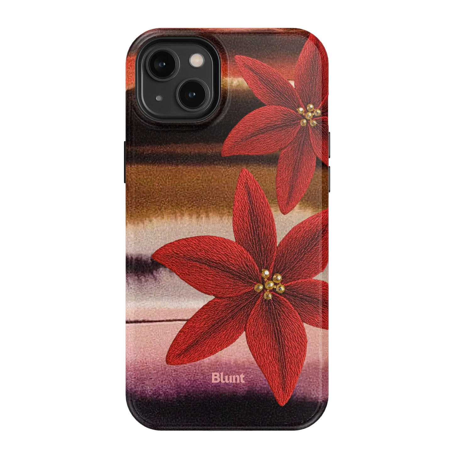 Crimson Bloom iPhone Case