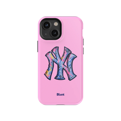 Blushed Denim iPhone Case