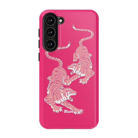 Pink-Strikes-samsung-case-S23 Plus-1
